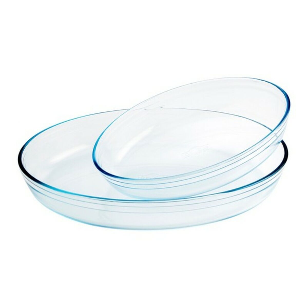 Set med Ugnsfasta Formar Ô Cuisine 334SA06 Transparent Glas